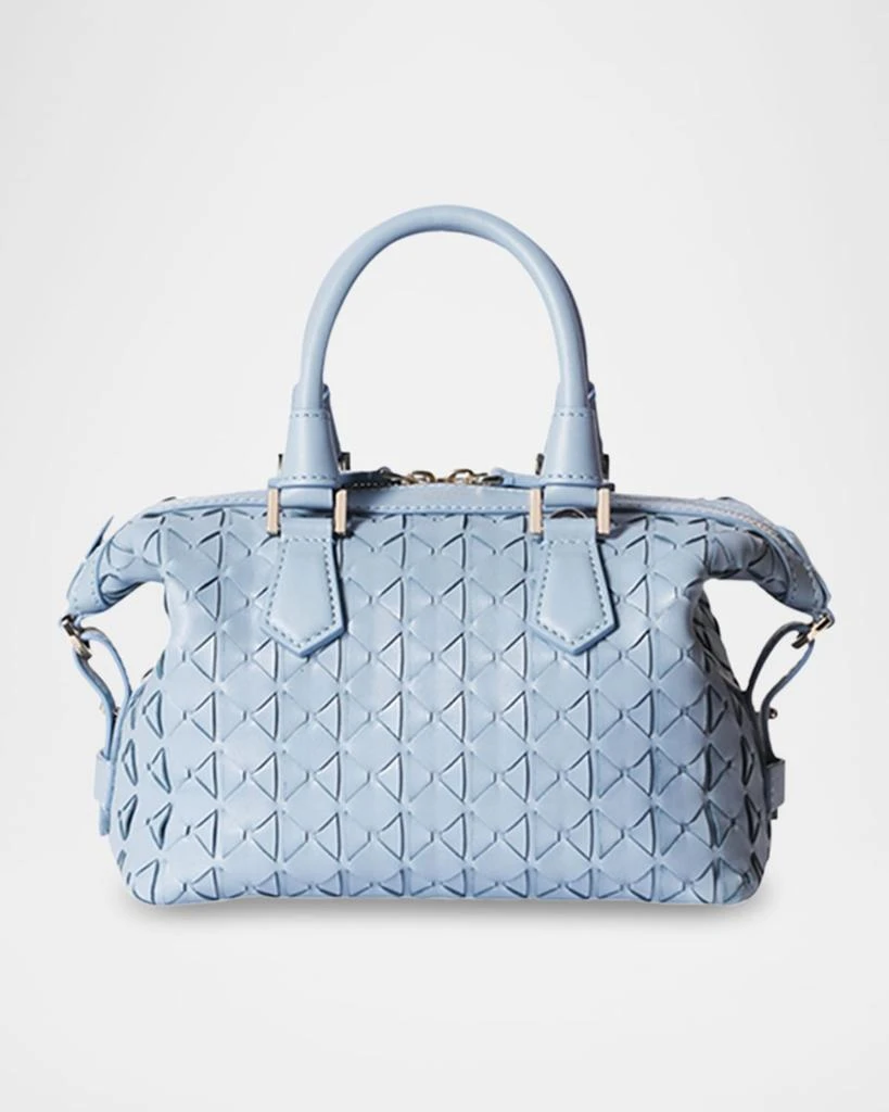 Serapian Ani Mini Mosaic Leather Top-Handle Bag 1