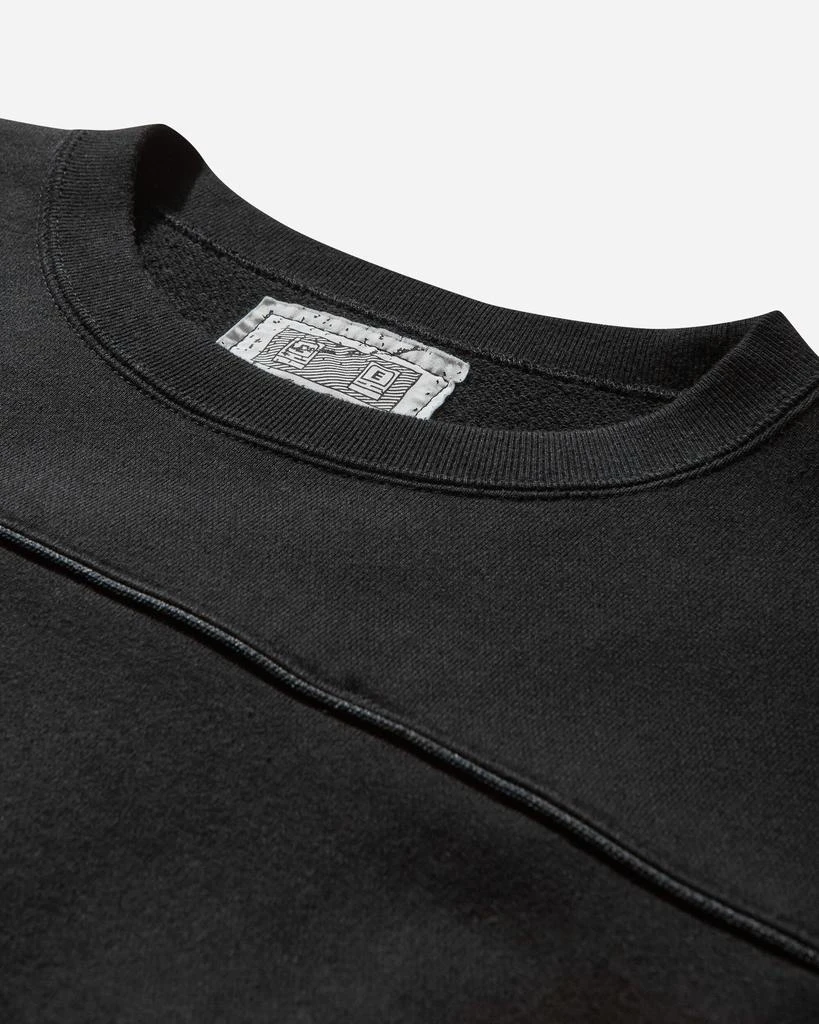 Cav Empt Men's Cotton Track Crewneck Sweatshirt Black 3