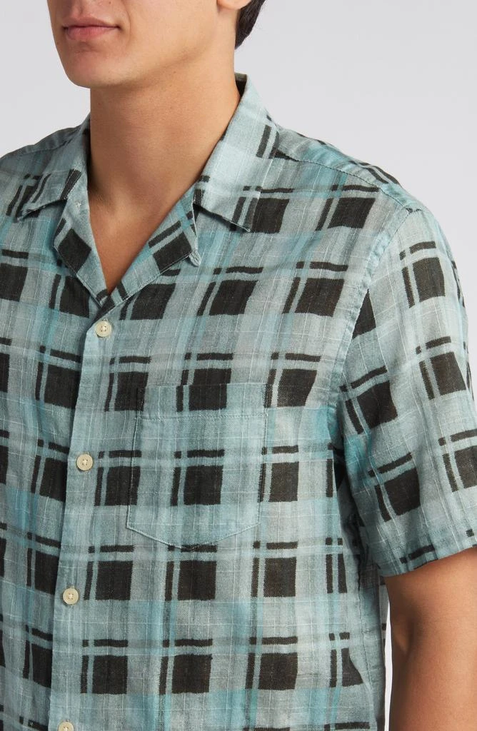 ALL SAINTS Big Sur Check Camp Shirt 2