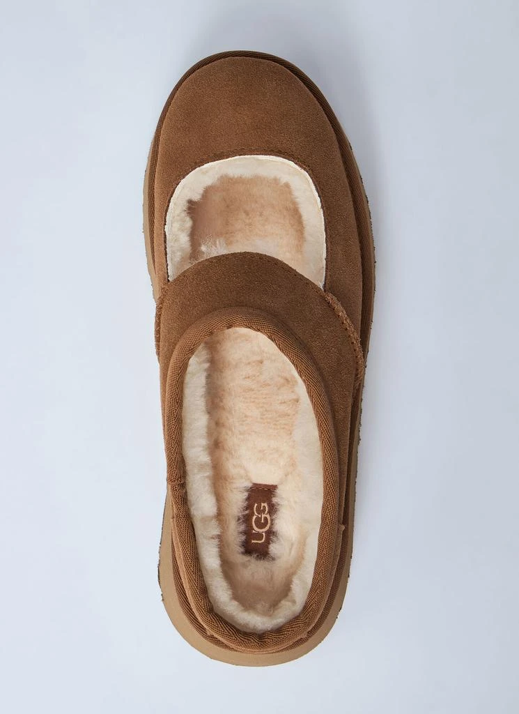 UGG Suede Bea Mary Jane Platform Shoes 6