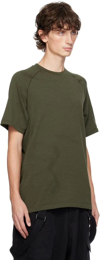 Y-3 Khaki Run T-shirt 2