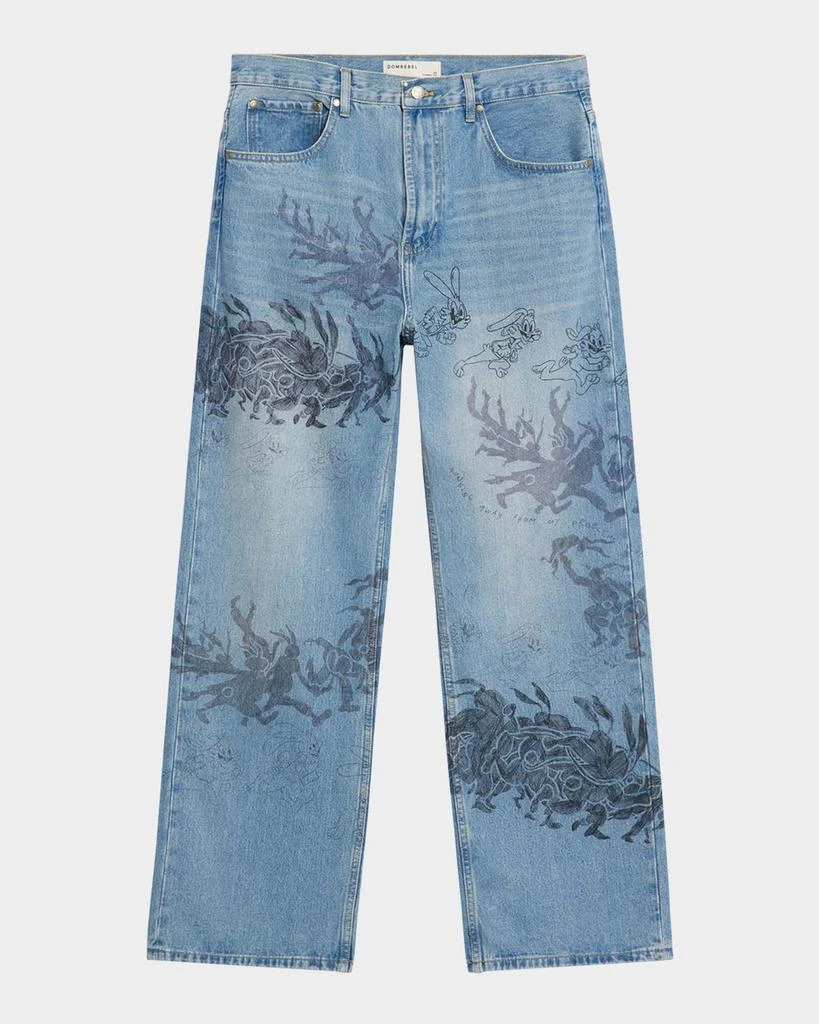 DOMREBEL Men's Stuffy Bootcut Jeans 1
