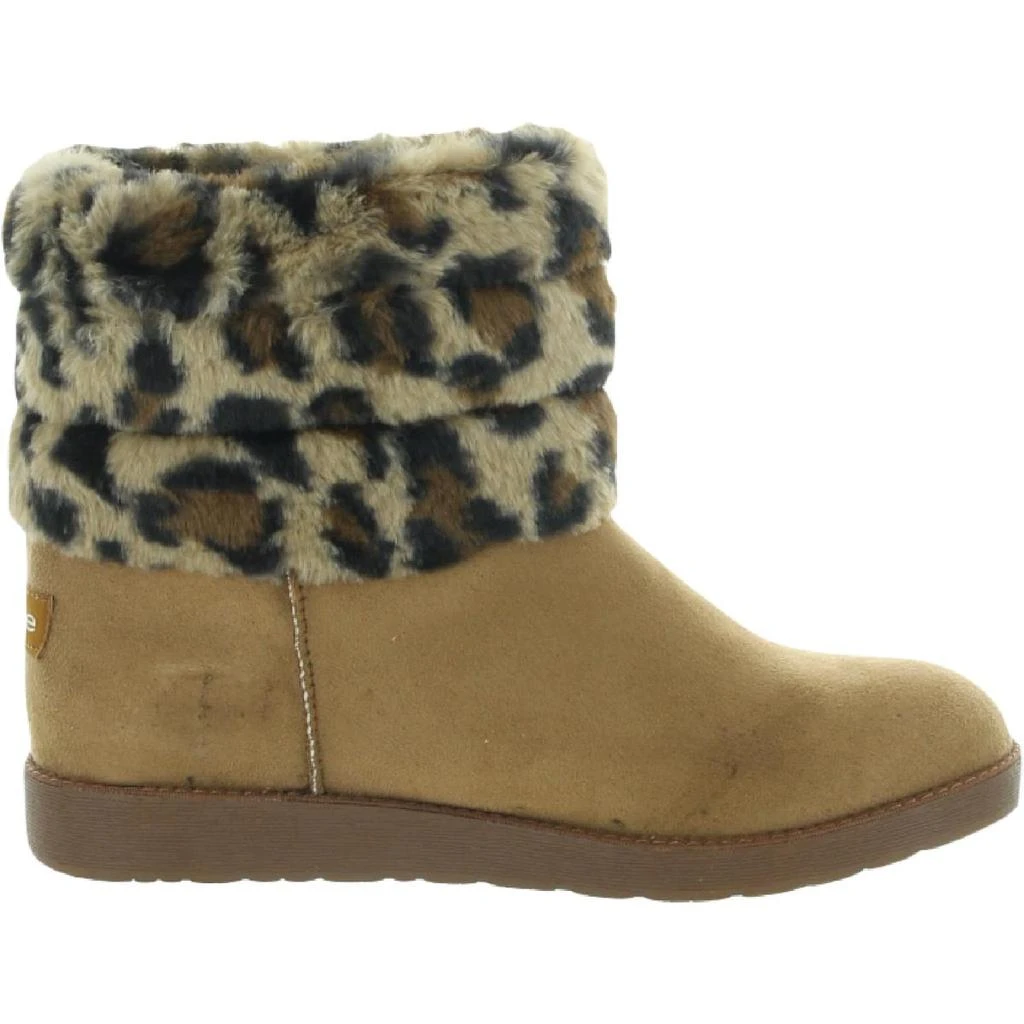 Bebe Laverne Womens Faux Fur Cold Weather Shearling Boots 2
