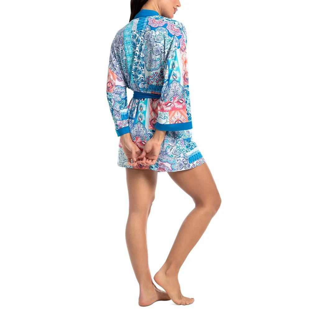 Linea Donatella Women's 3-Pc. Printed Travel Sleep Set 2