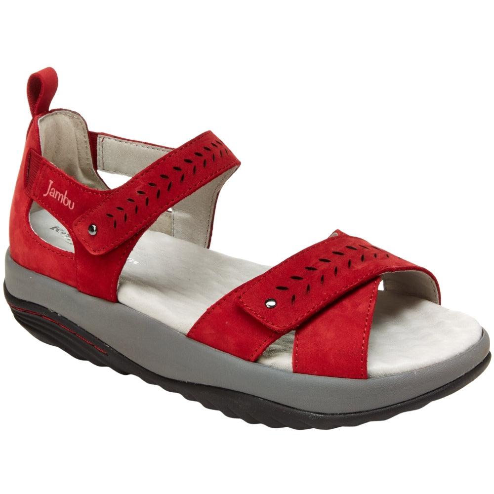 Jambu Sedona Cut Out Ankle Strap Sandals