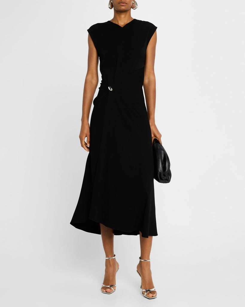 A.L.C. Mary V-Neck A-Line Midi Dress 2