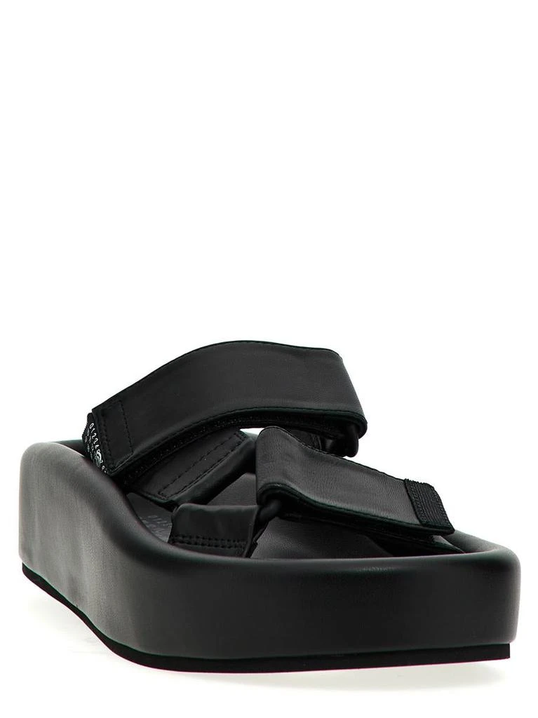MM6 MM6 Maison Margiela Leather Sandals 2