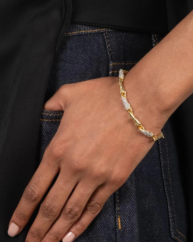 Alexis Bittar Solanales Crystal Linked Spear Bracelet 2
