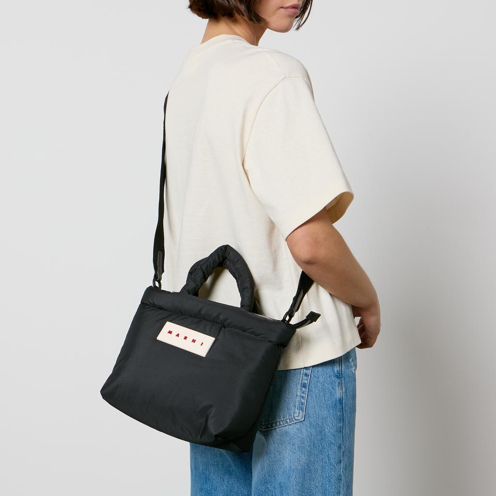 トートバッグ Puffy Shopper Bag - Marni - Synthetic - Black Puffy Shopper Bag - Marni - Synthetic - Black