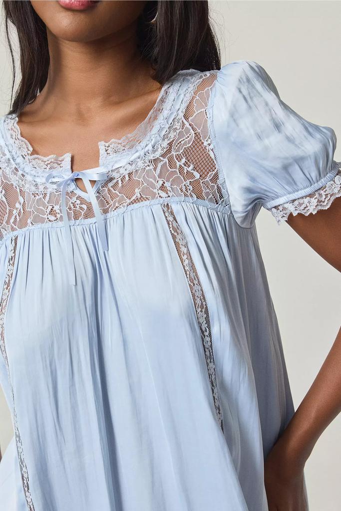 Out From Under Out From Under Juniper Satin Lace Trim Sleep Dress