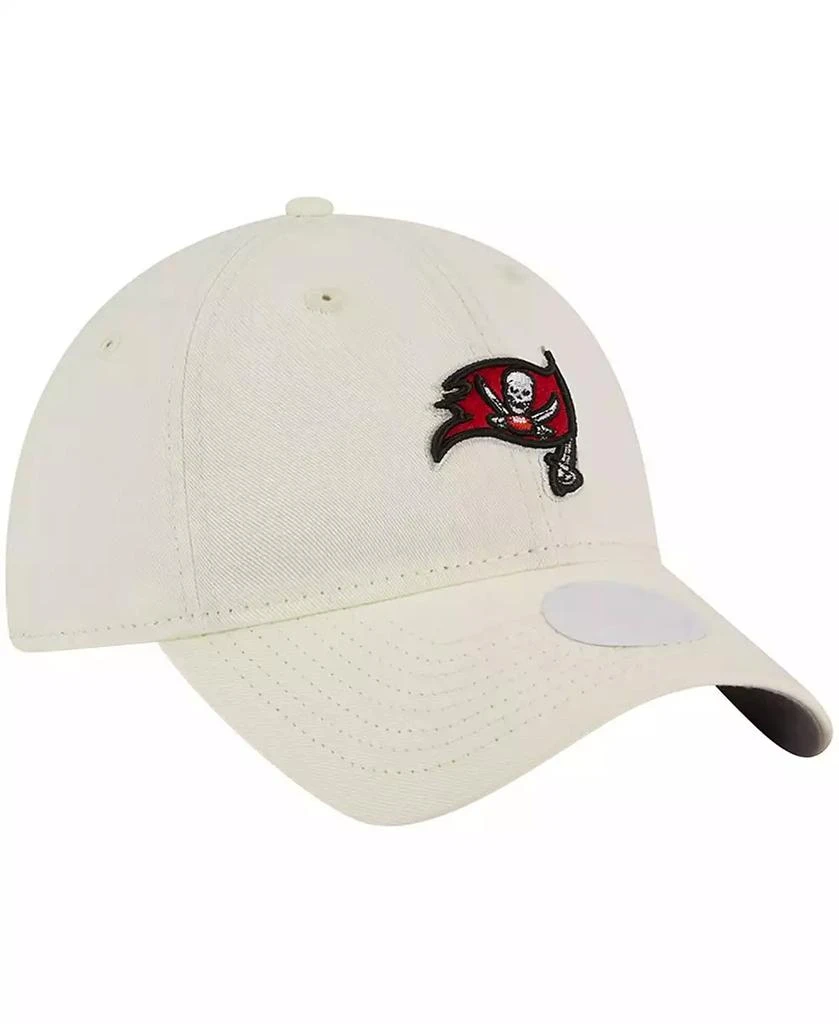 New Era Women's Cream Tampa Bay Buccaneers Core Classic 2.0 Adjustable Hat 4