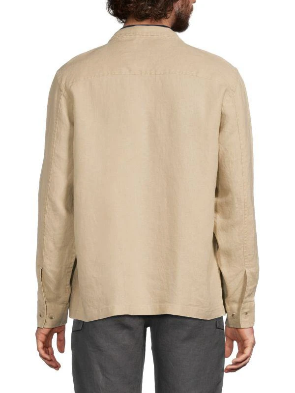 Onia ​Tailored Linen Overshirt 2