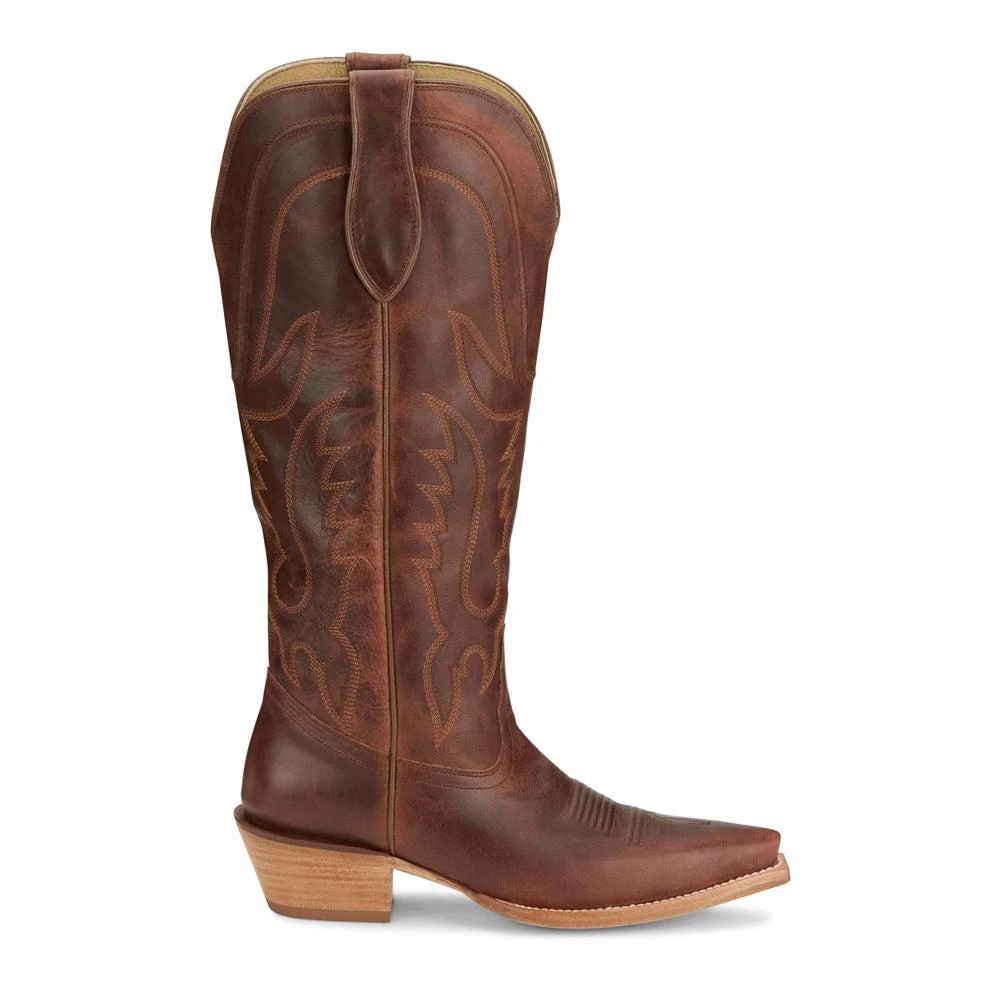 Tony Lama Jess 15 Inch Embroidered Snip Toe Cowboy Boots 1
