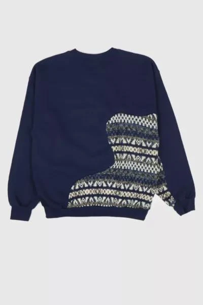 Urban Outfitters Reworked Spliced Crewneck 05 2