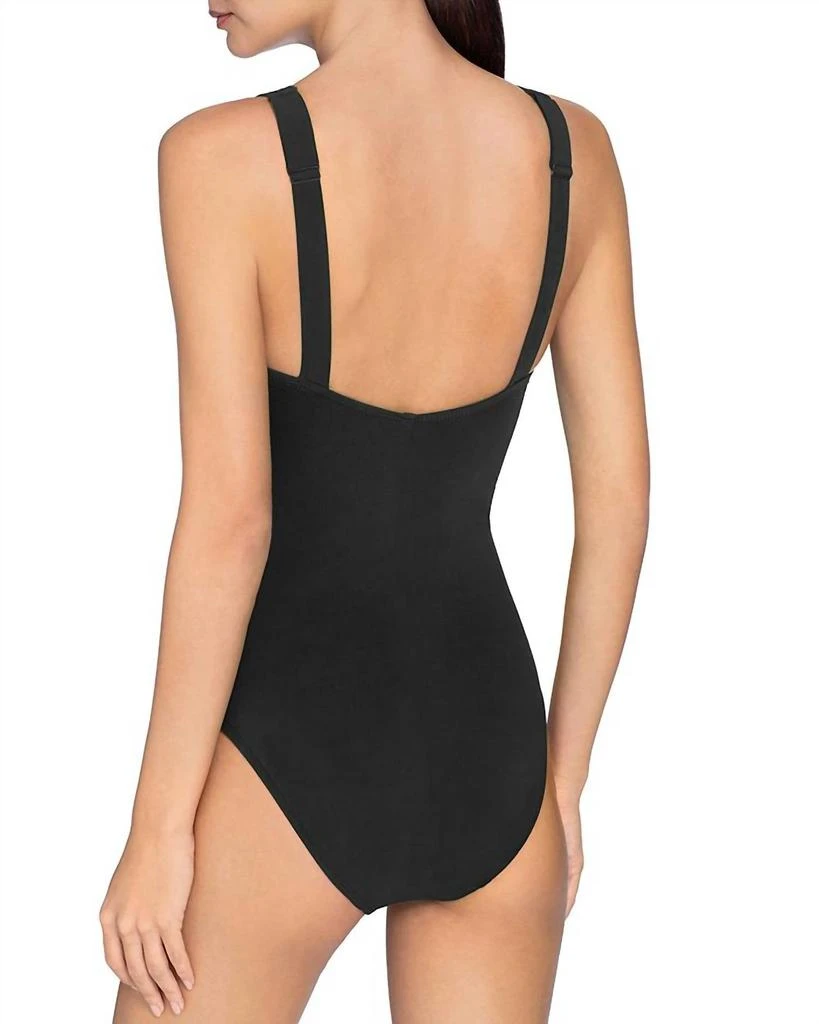 Robin Piccone Robin Piccone - Ava Tie Front One-Piece Swimsuit 3