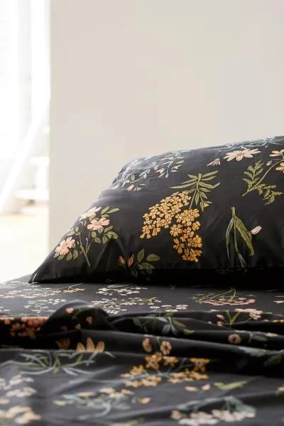 Urban Outfitters Myla Floral Printed Sheet Set 2