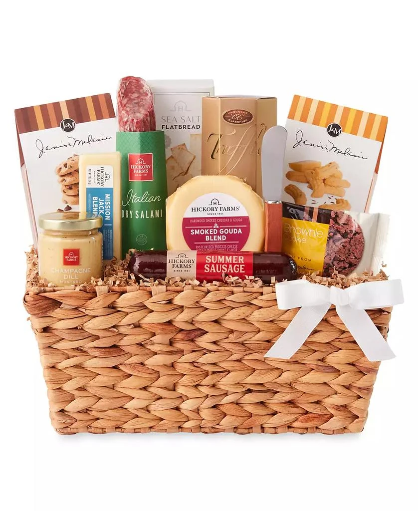 Hickory Farms Gourmet Charcuterie Gift Basket, 12 Piece