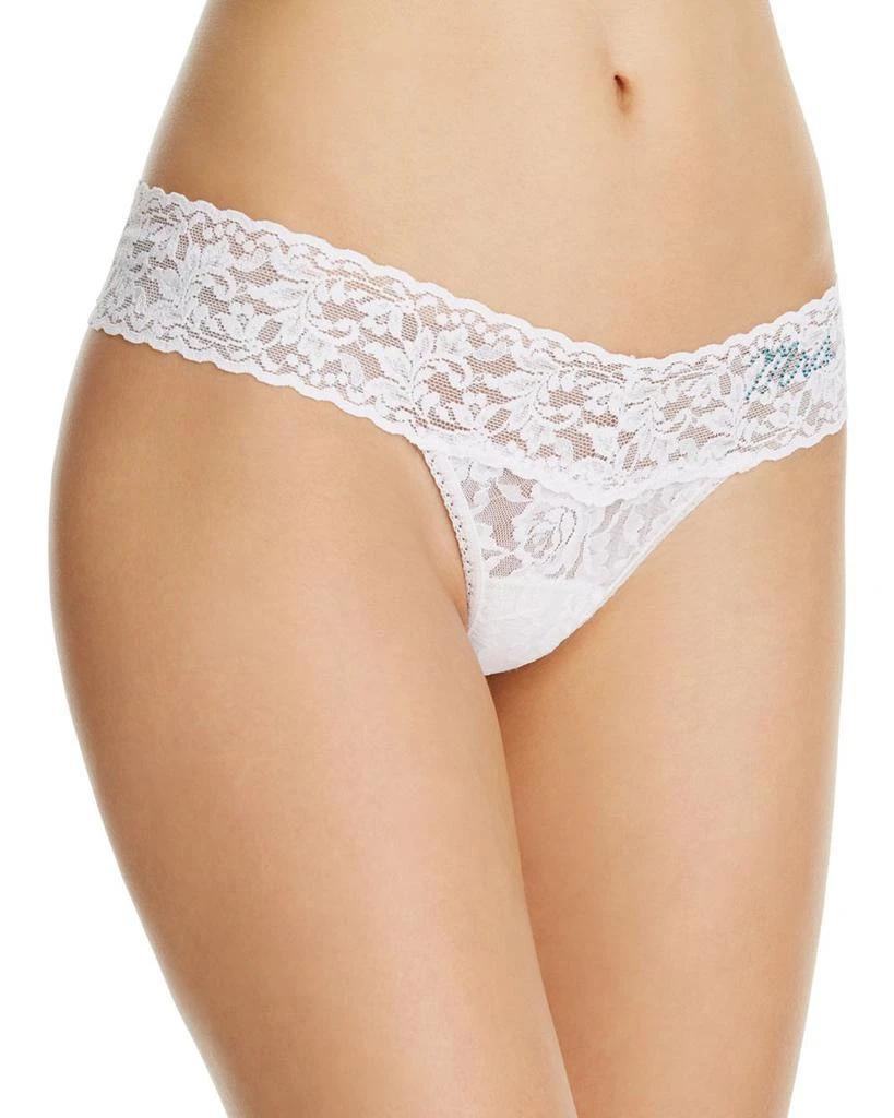 Hanky Panky Mrs. Signature Lace Low Rise Thong 2