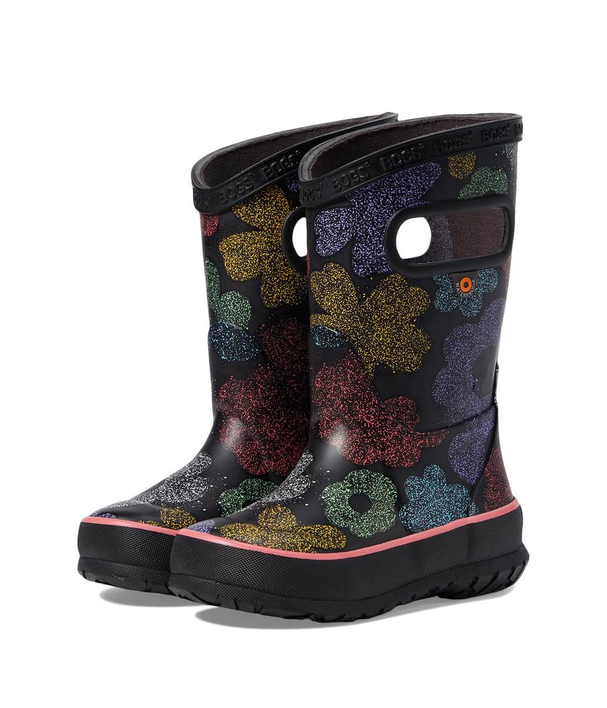 Bogs Rain Boots Airbrush Flowers (Toddler/Little Kid/Big Kid)