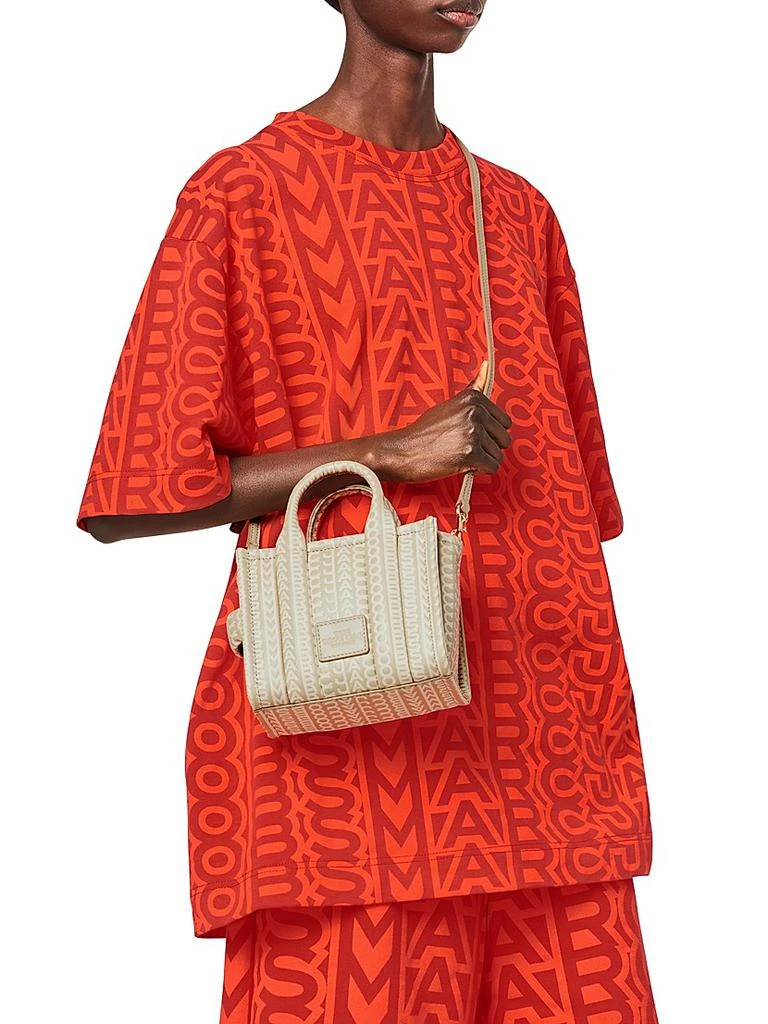 Marc Jacobs The Monogram Leather Crossbody Tote Bag 2