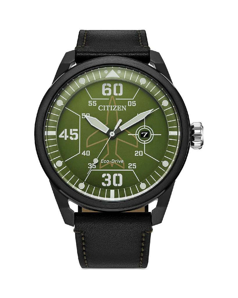 Citizen Eco-Drive Avion Weekender Watch, 45mm 1