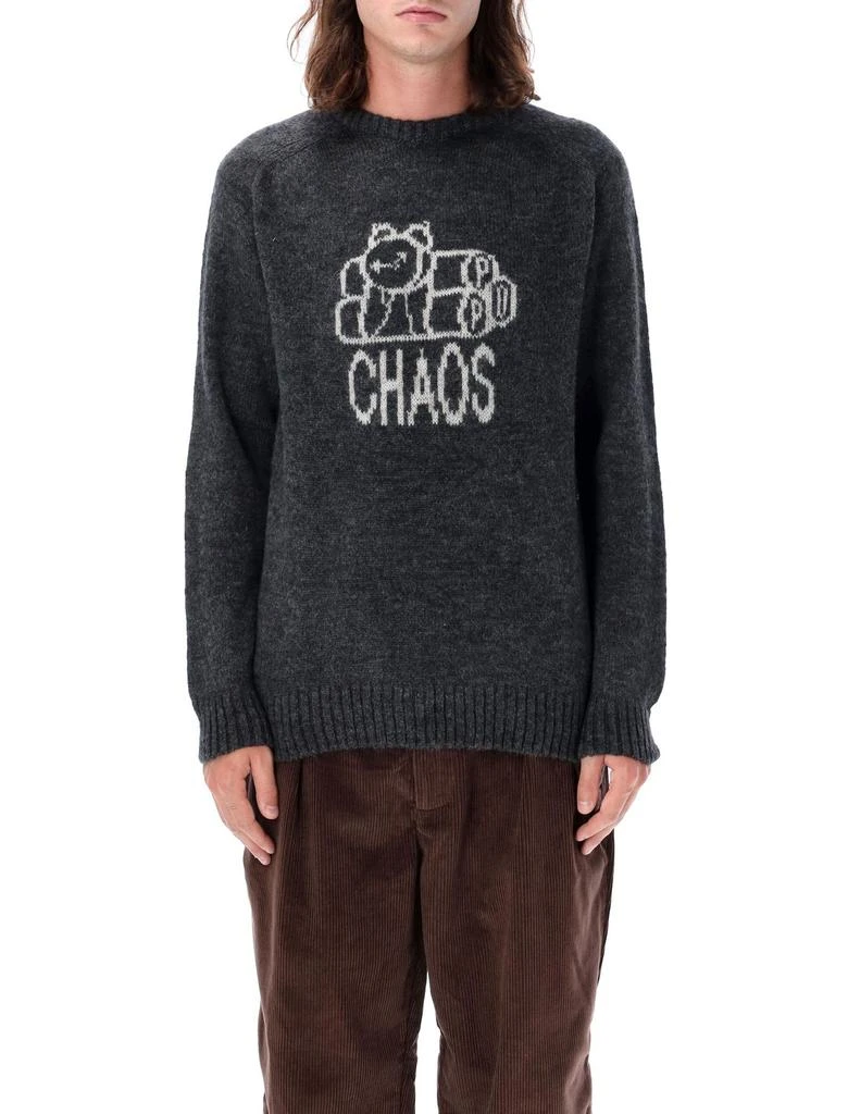 Pop Trading Company Pop Trading Company Chaos Knit Sweater 1