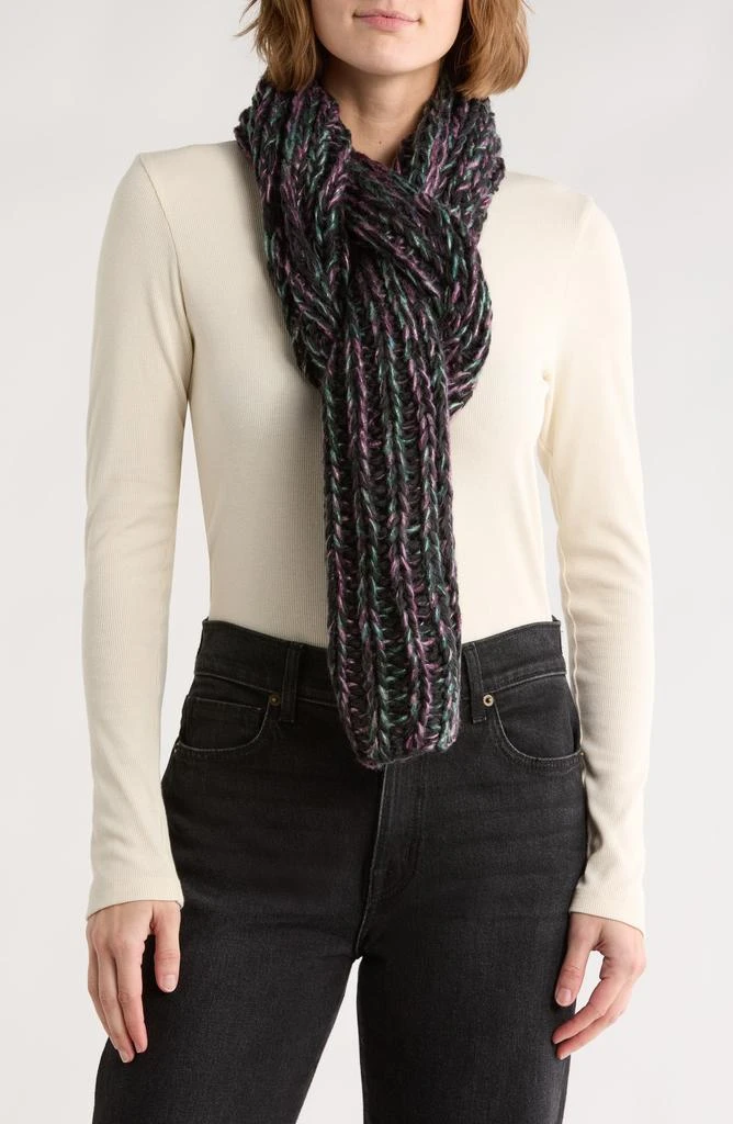 Melrose and Market Metallic Knit Scarf