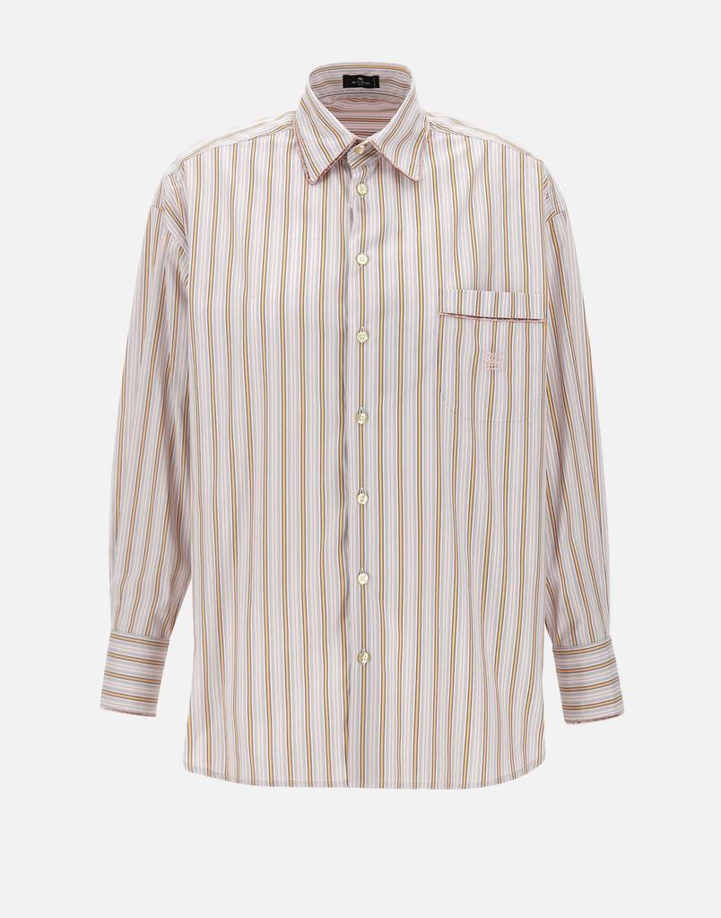 ETRO Over cotton shirt