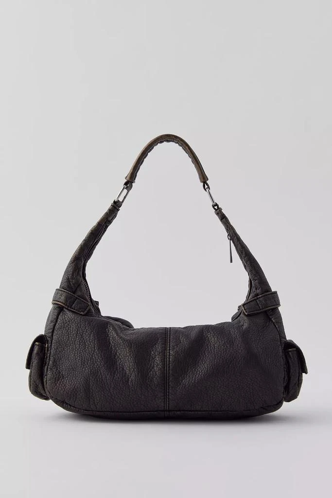 Silence + Noise Silence + Noise Emily Washed Faux Leather Shoulder Bag 4