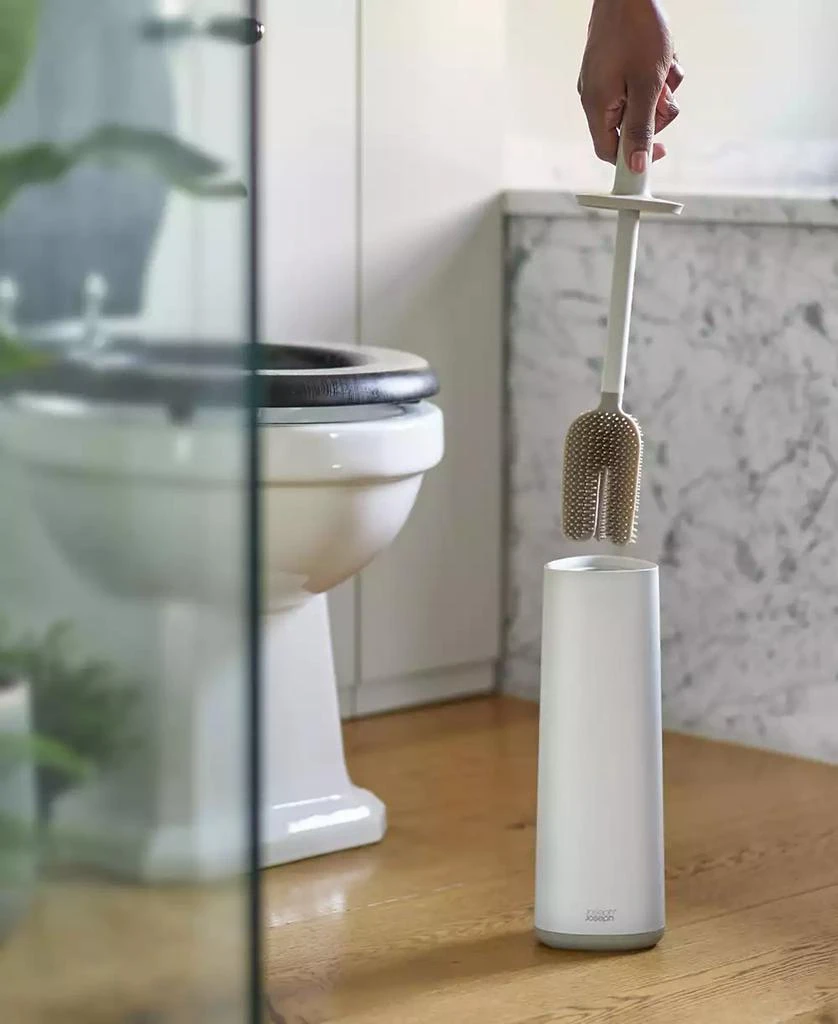 Joseph Joseph Flex 360 Advanced Toilet Brush with Matte Finish 8
