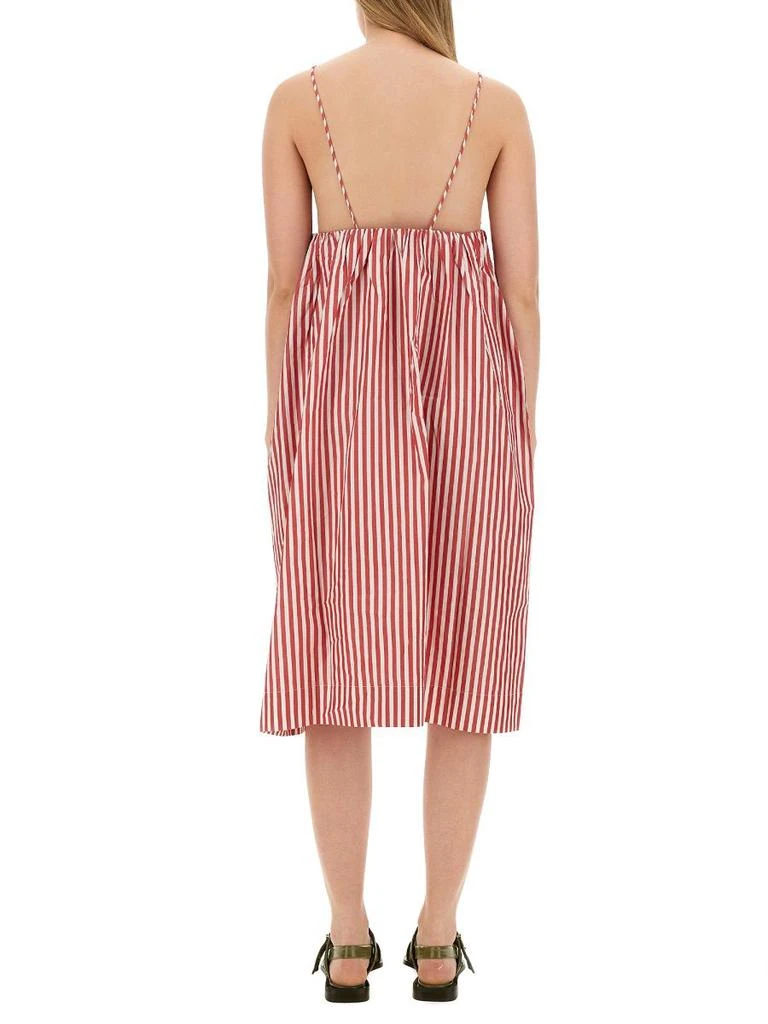 Ganni Ganni Striped Midi Dress 7