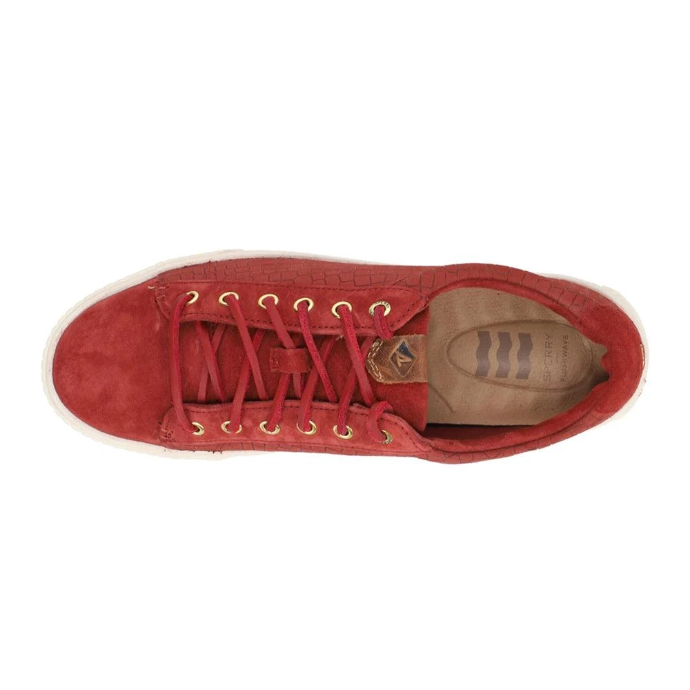 Sperry Anchor Plushwave Croc Lace Up Sneaker 4