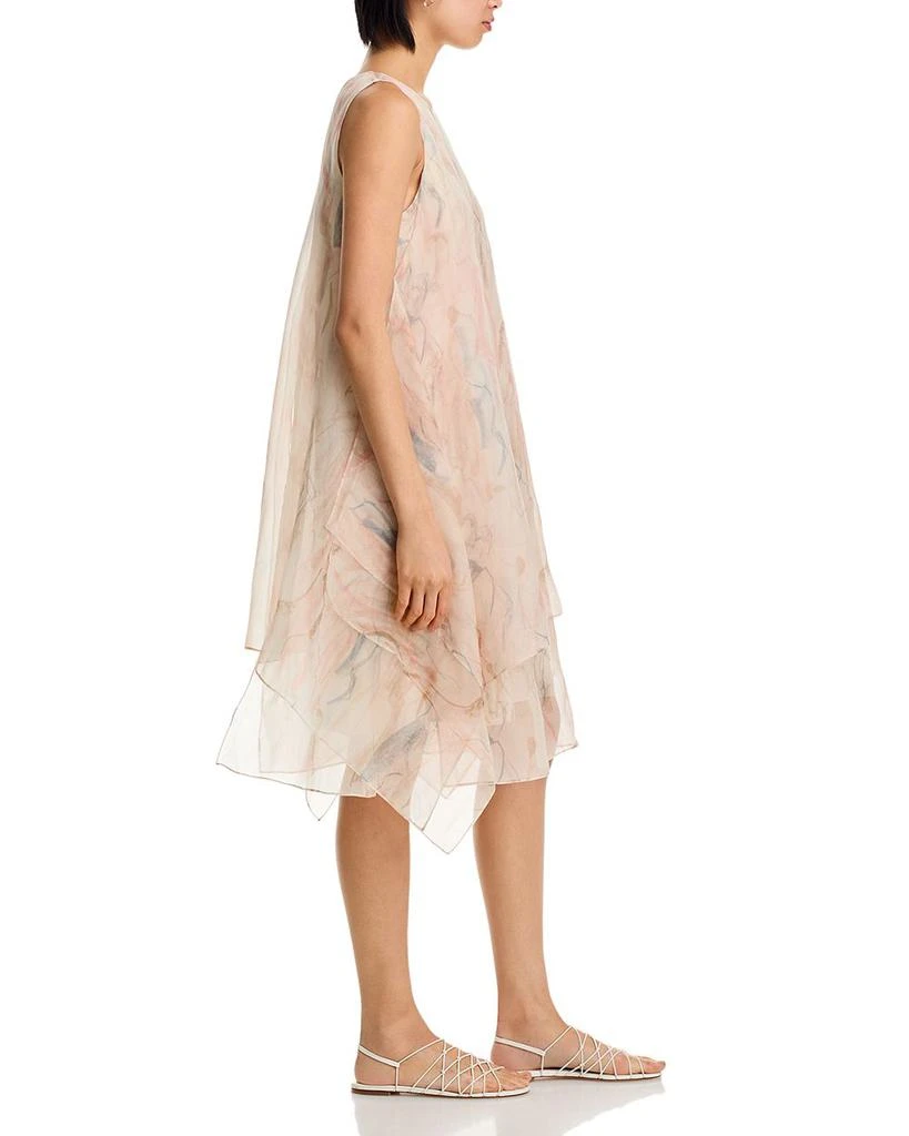 Lafayette 148 New York Silk Handkerchief Hem Dress 9