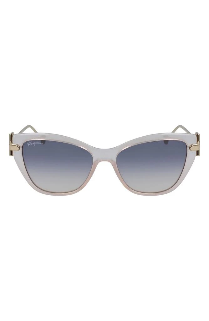 Salvatore Ferragamo 55mm Cat Eye Sunglasses 1