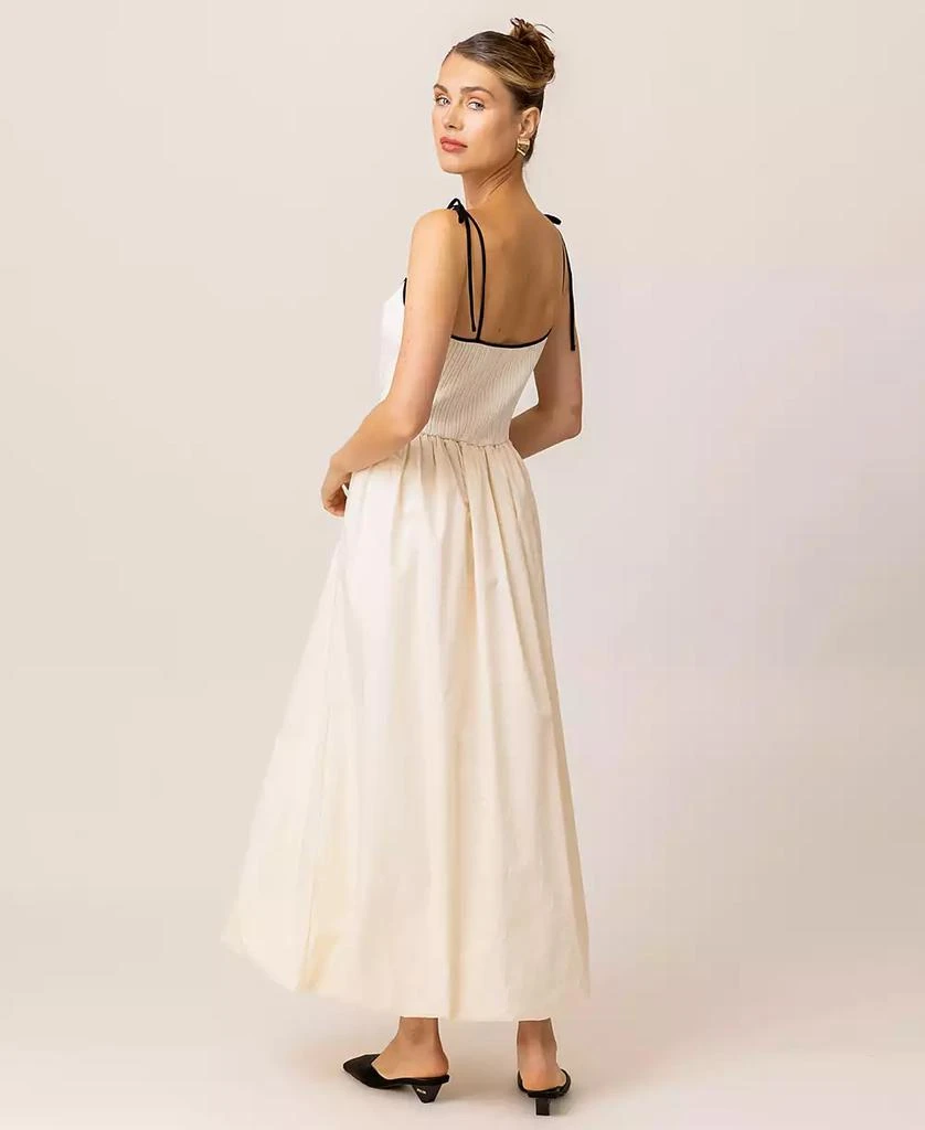 Line & Dot Women's Jules Mixed-Media Maxi Dress 5