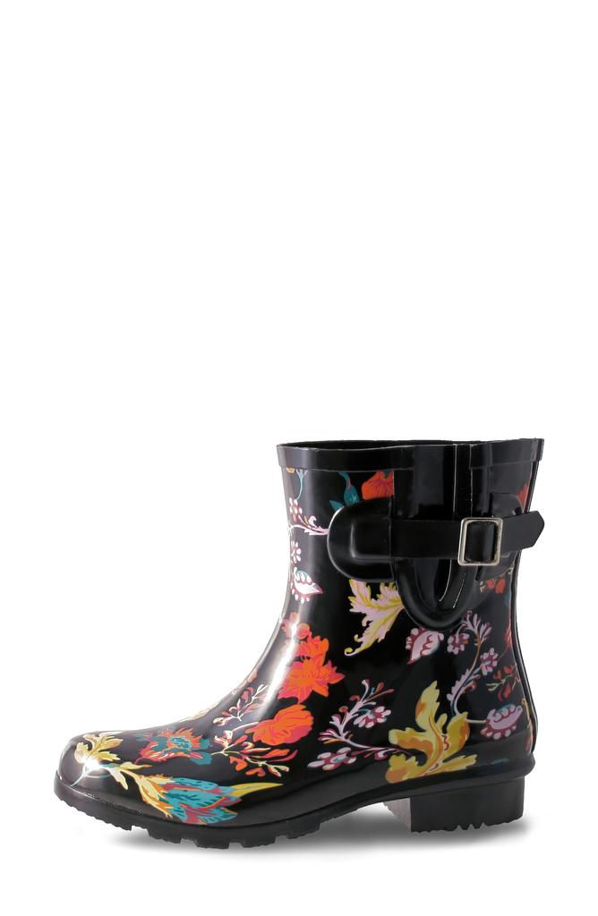 Nomad Droplet Patterned Waterproof Rain Boot