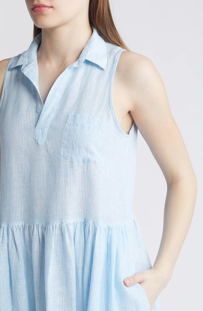 Frank & Eileen Daphne Linen Maxi Shirtdress 4