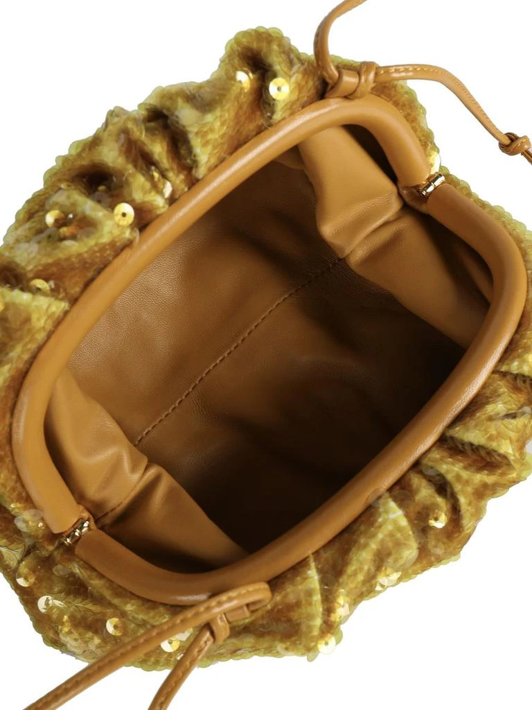 Bottega Veneta Bottega Veneta Sequin-Embellished Ruched Crossbody Bag 3