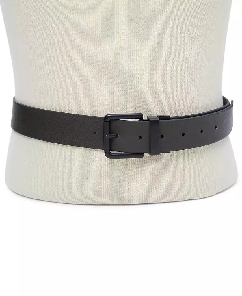 Calvin Klein Men's Pebble Grain Reversible Jean Belt 8