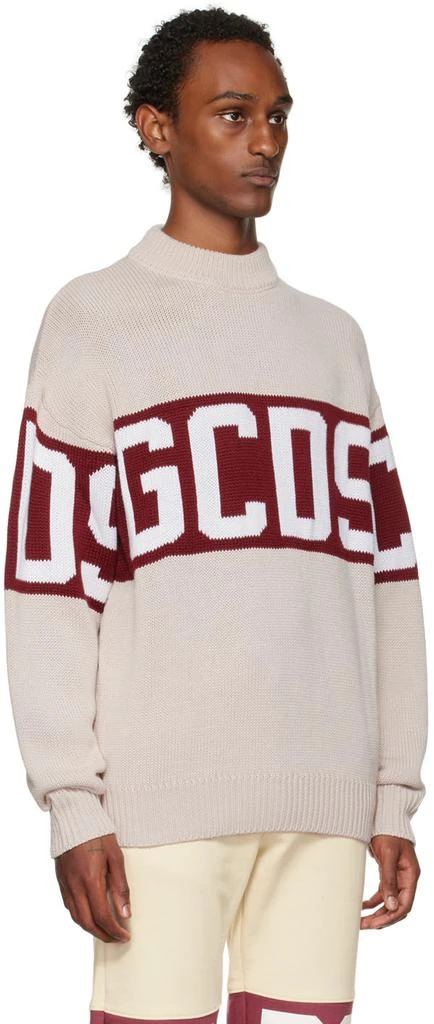 GCDS Off-White Band Sweater 2