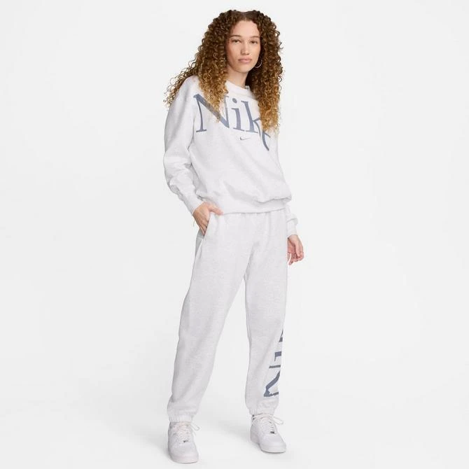 NIKE Women's Nike Sportswear Phoenix Fleece Oversized Logo Crewneck Sweatshirt 2