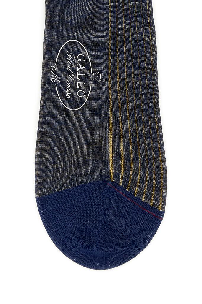 GALLO Two-tone cotton socks