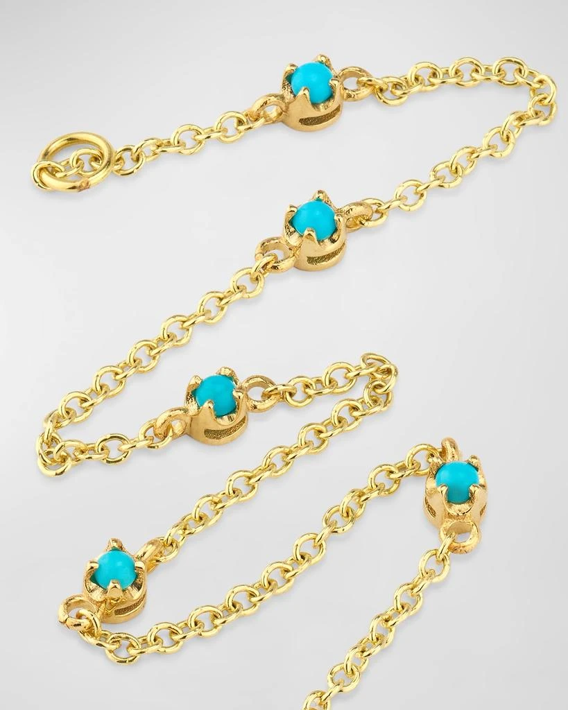 Jennifer Meyer 5 Illusion-Set Turquoise Bracelet 3