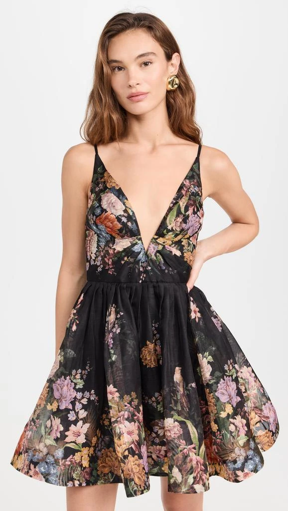 Zimmermann Pavilion V Neck Mini Dress 6