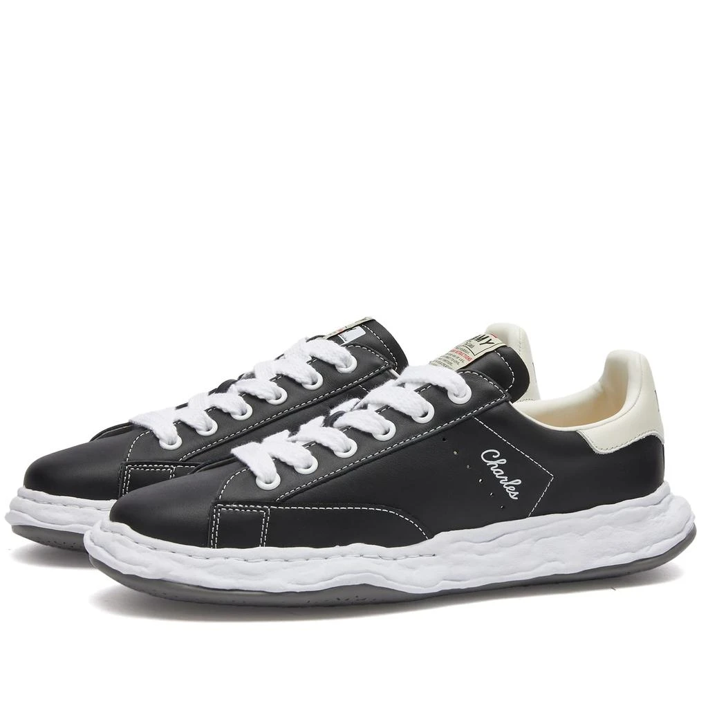 Maison MIHARA YASUHIRO Maison MIHARA YASUHIRO Charles Original Sole Low Leather Sne 1