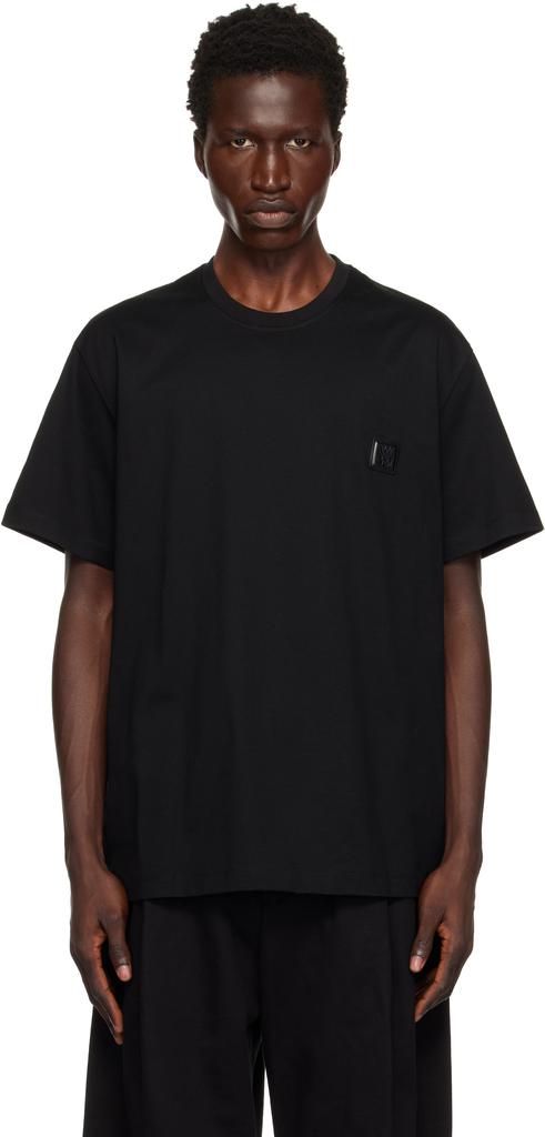【関税込み】WOOYOUNGMI ブラック Square Label Tシャツ Wooyoungmi Black Square Label T-Shirt Wooyoungmi