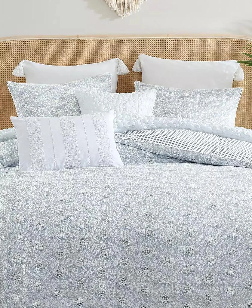 Peri Home Ikat Eyelet 3-Pc. Comforter Set 3