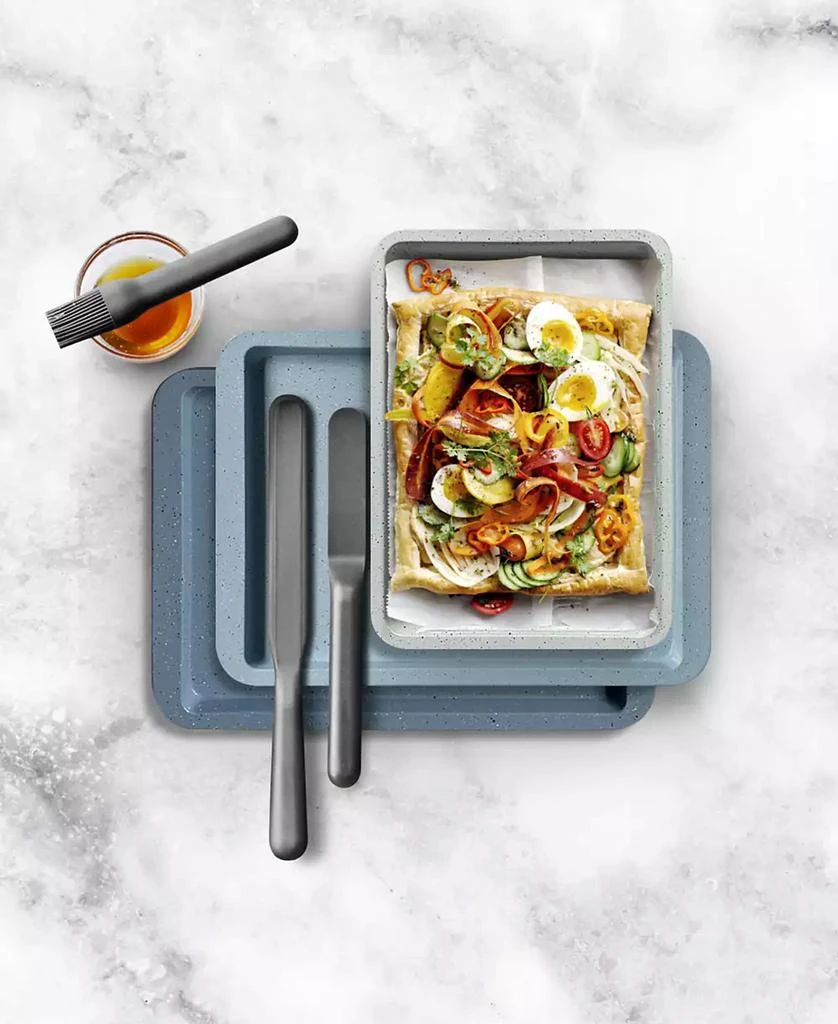 Art 
Cook 3-Piece Ceramic Nonstick Cookie Sheet Set 4