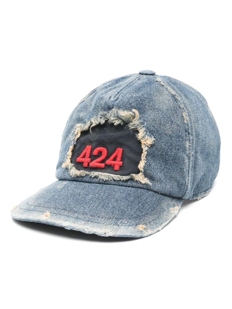 424 424 - Denim Baseball Cap