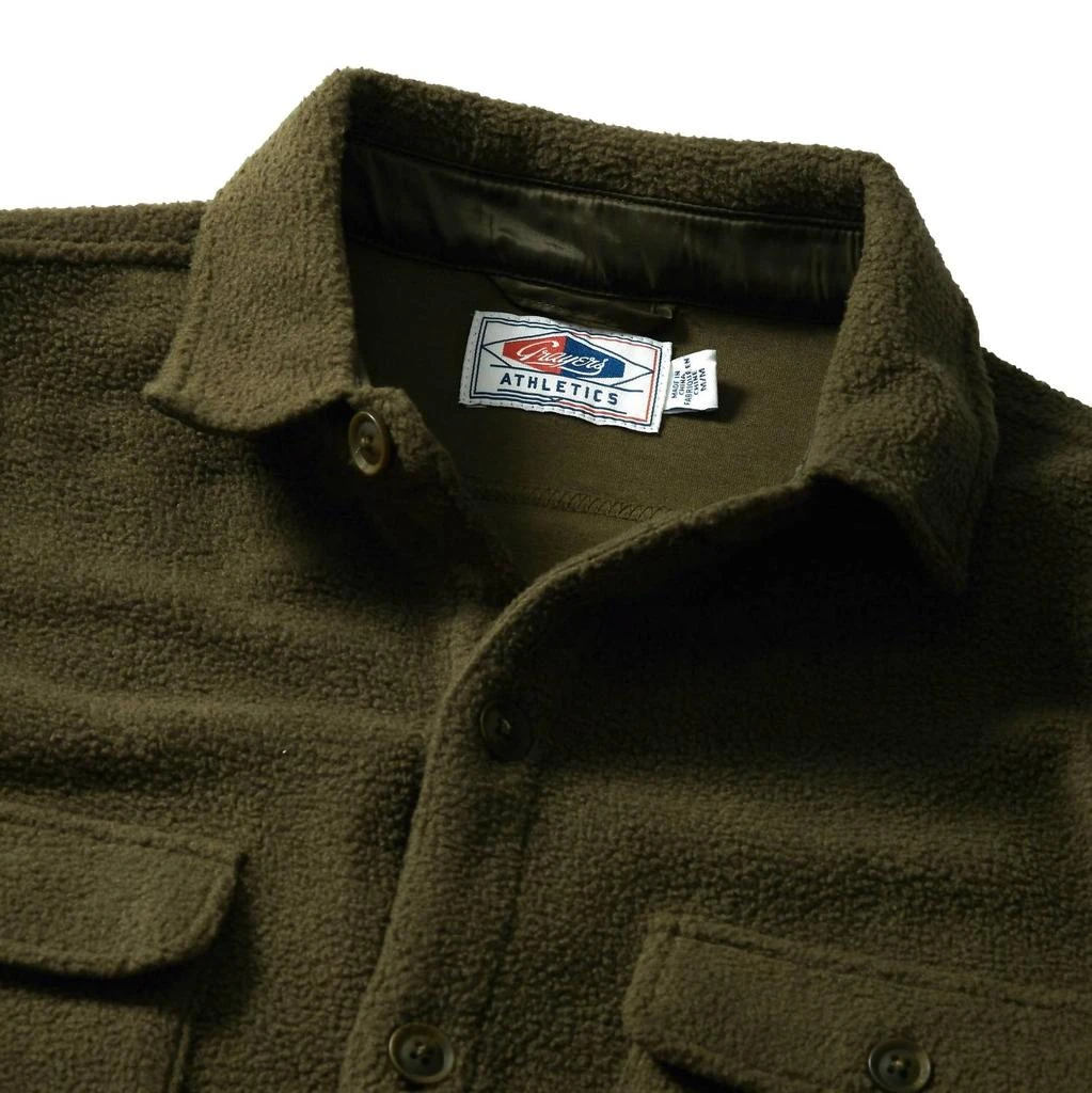 Grayers Micro Fleece Cpo Jacket In Loden 5